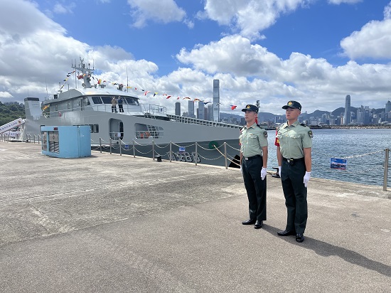 駐港部隊舉辦慶祝建軍96周年招待會 感謝香港各界對駐軍工作支持