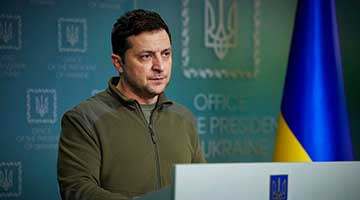 澤連斯基：若不損失人員 烏克蘭準備長期戰斗