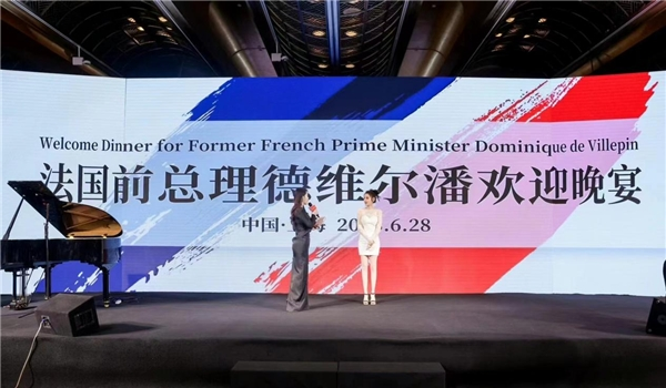 中医文化出海 臧平立与法国前总理会晤深谈