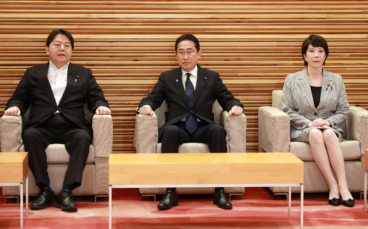 日本首相岸田文雄改組內閣 新內閣成員名單公布