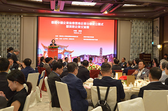 香港中國企業協會雲南企業分會成立