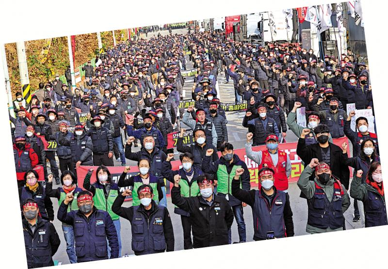 ?韓國鐵路罷工4天 打亂民眾行程