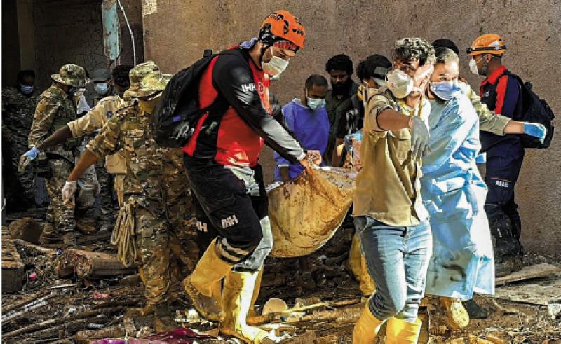 ﻿利比亚洪灾遇难人数恐增至2万
