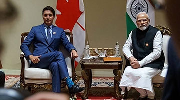印度外交部宣布驅逐一名加拿大高級外交官