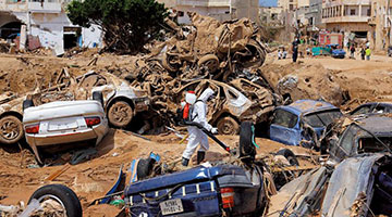 ﻿中国向利比亚洪灾提供3000万元紧急人道援助