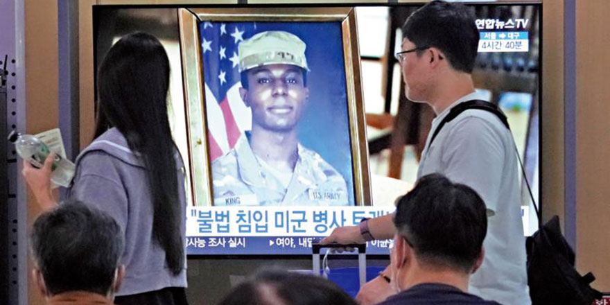 朝鲜驱逐越境美国士兵