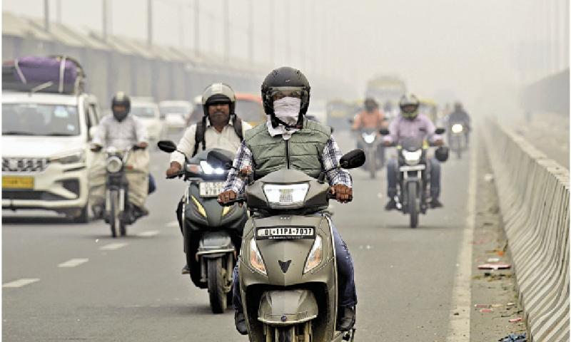﻿新德里再現嚴重霧霾 部分學校停課