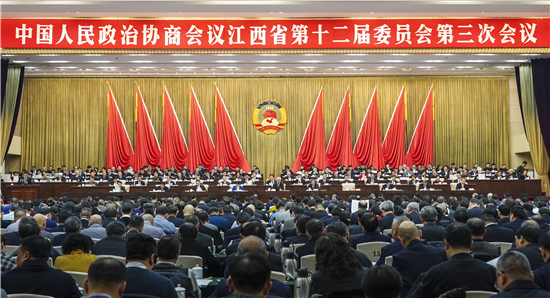 江西省政协十二届三次会议开幕 纯一发言：推进佛教中国化