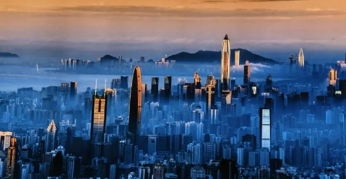 晨跑，在深圳的街上