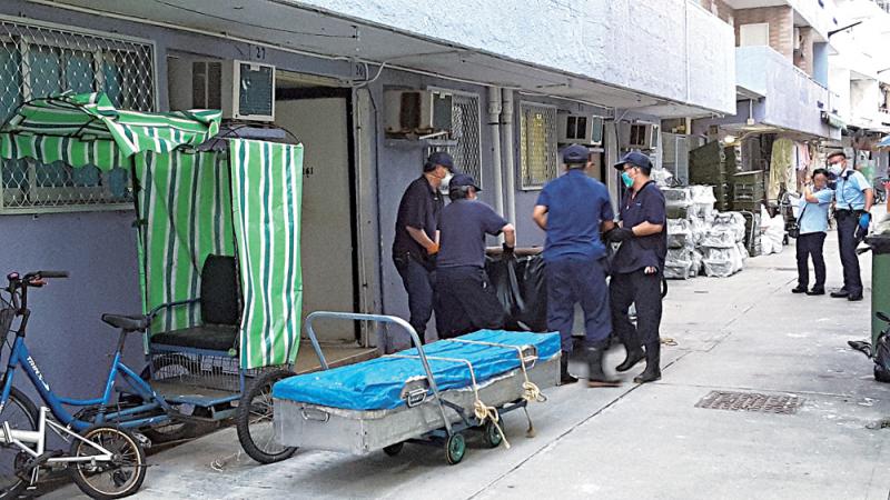 內地情侶長洲東堤燒炭亡