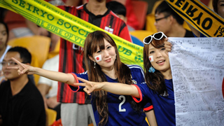 世界杯H组 哥伦比亚vs日本球迷大PK