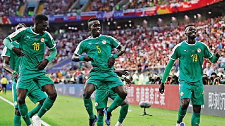 塞内加尔2:1胜波兰 为非洲足球争一口气