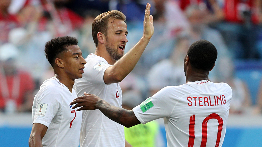 英格兰6-1巴拿马携手比利时晋级 凯恩戴帽超C罗