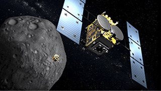日本探测器抵小行星“龙宫”附近 有望找到生命起源线索