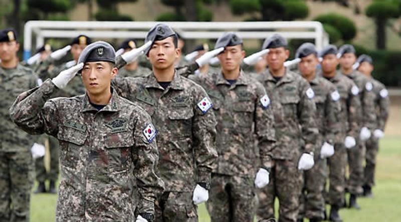 韩国服役图片