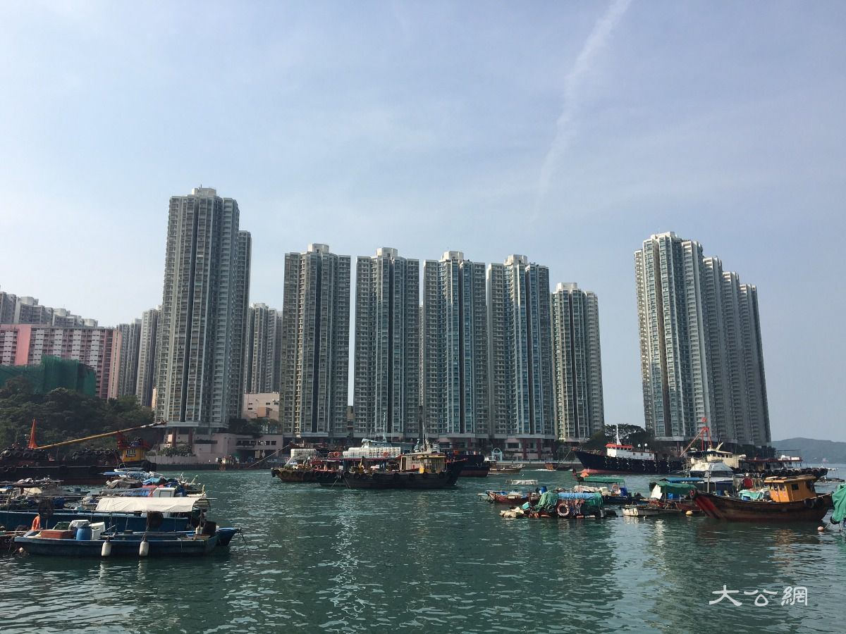 香港鸭脷洲海怡半岛图片