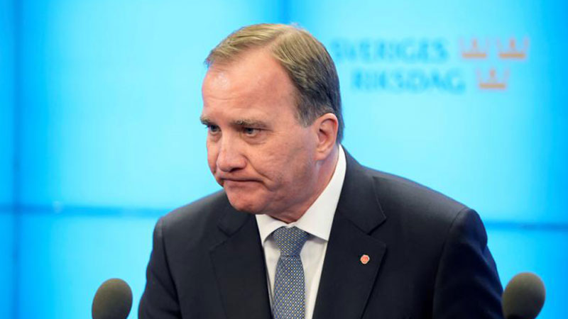 超半数议员投反对票 瑞典首相因“不信任投票”遭罢免 