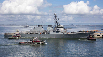 美国海军开始进入“重归制海权”的战略转型