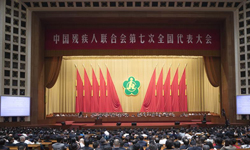 中国残联七大选举产生新一届领导机构