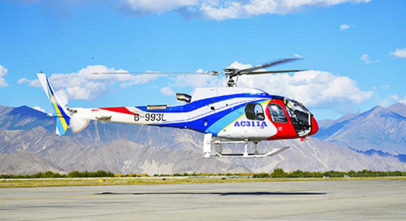 中国航空工业直升机公司透露,中国自主研制的ac311a轻型通用直升机