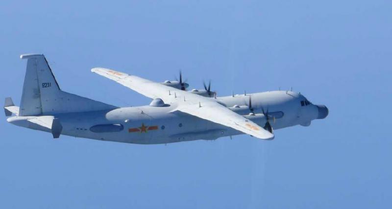 当地时间11月26日,一架中国电子侦察机在靠近日本领空的东海和日本海