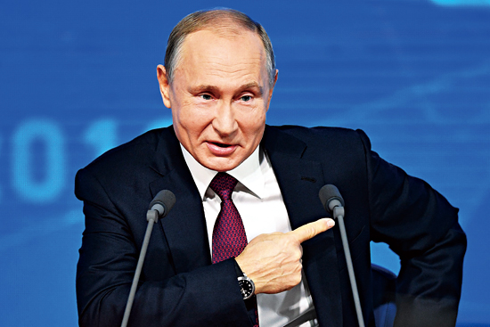 普京为俄日和平条约谈判设前提：消除俄方对美担忧