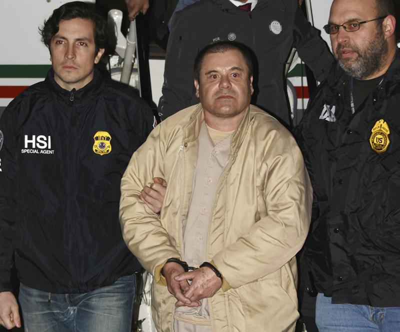 墨西哥大毒枭古兹曼在美被判10项罪名成立 可能要在监狱度过余生