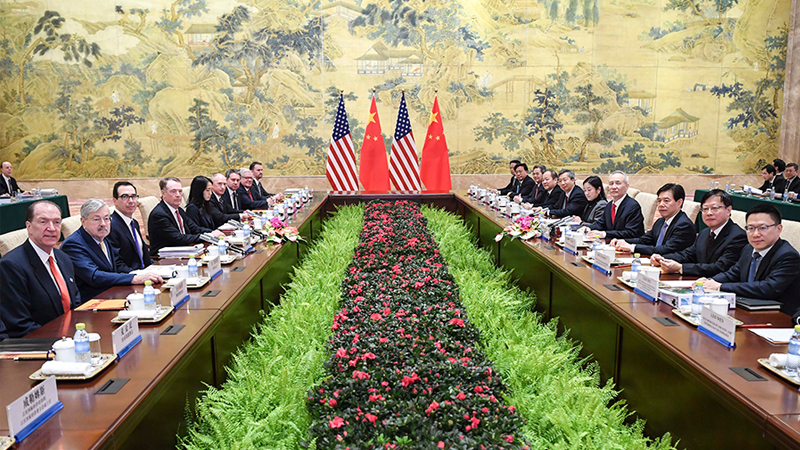 中美贸谈今再启聚焦总体框架 外界：双方有达成协议强烈愿望