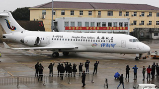 ﻿首支全国产客机机队落户内蒙古