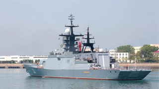 中俄海军首次联合进行水面舰艇实射导弹演练