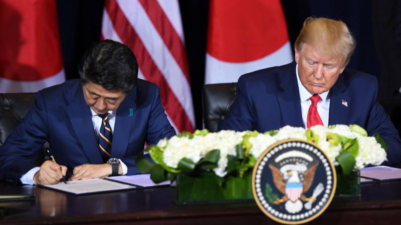 ﻿美日签署贸易协议 日本大减农产品关税