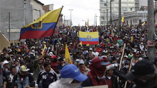 厄瓜多尔示威持续 逾700人被捕
