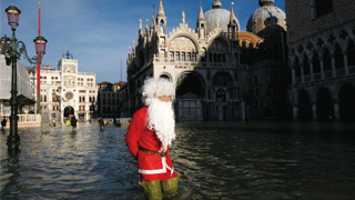 威尼斯又遭水浸 酒店预订量减半