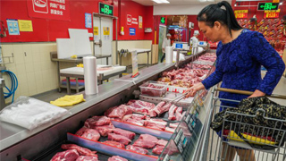 2019年12月份猪肉价格同比上涨97%