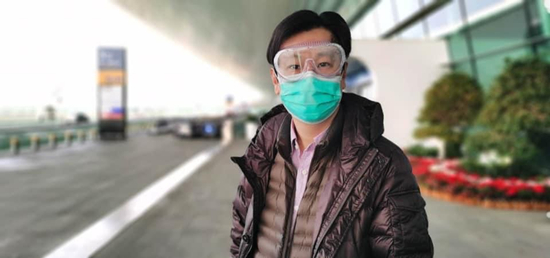抗疫英雄香港驻武汉办主任冯浩贤「我回家了」