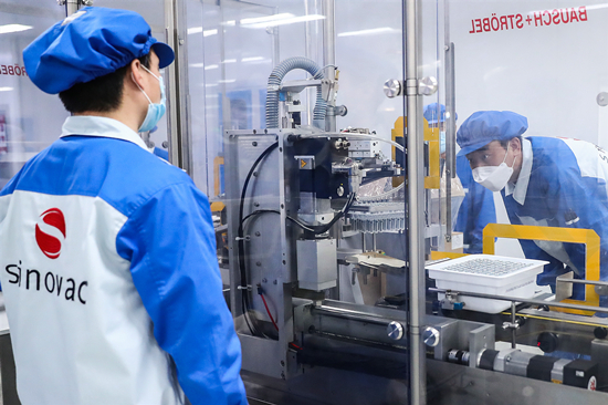 北京一新冠疫苗生产车间预计7月份投入试生产