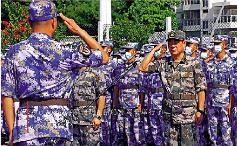 和中央軍委命令,中國人民解放軍駐香港部隊於8月25日組