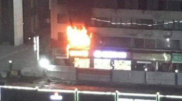 杭州西湖区一医疗门诊部发生火灾 已致1死17伤