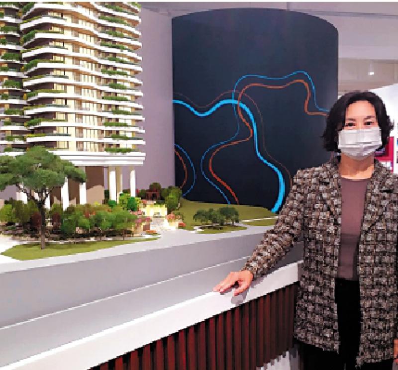 图:何超琼称,信德在新加坡另一个超级豪宅兰心居,呎价有望再挑战新