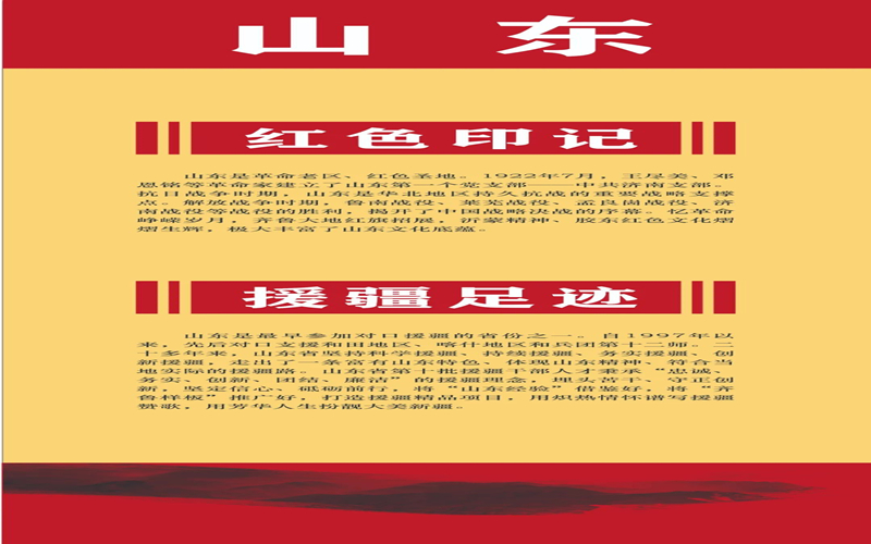 “雨润天山”——庆祝建党百年援疆书法展线上展播（十五）——山东