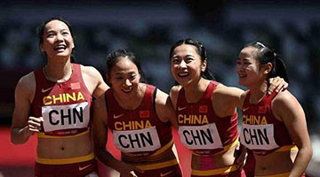 中國(guó)獲奧運(yùn)會(huì)女子4x100米接力第六