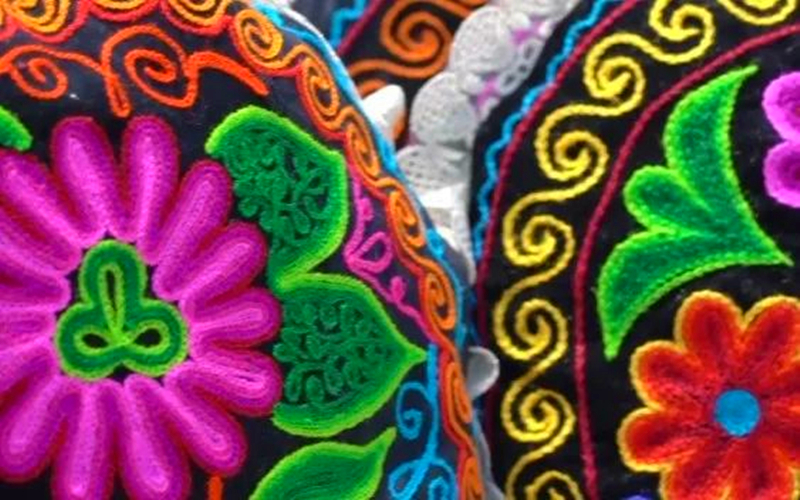 万人说新疆 | 用新疆棉花，做最有特色的刺绣