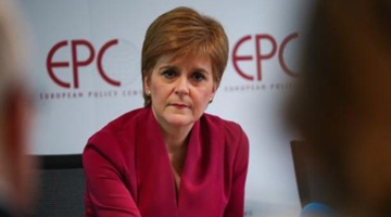 苏格兰政府首席大臣寻求举行第二次“脱英”公投