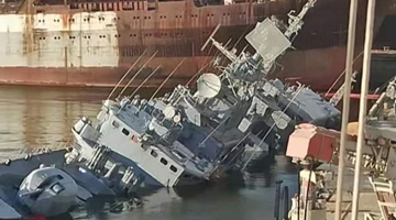 乌克兰官方称乌军旗舰是被己方凿沉的