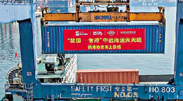 ﻿深圳海上供港快线运力持续增长 日运量破5000标箱