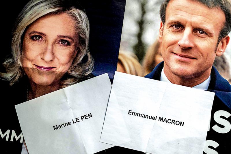 法国周日大选马克龙对决勒庞 极左翼选民成关键选票