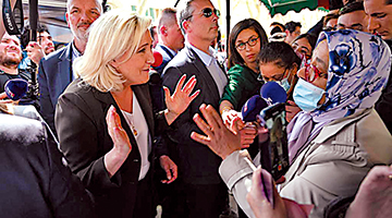 ﻿2022法国大选 | 马克龙与勒庞一决雌雄