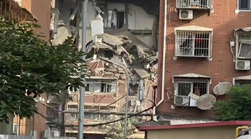 天津北辰区发生爆炸事故 一栋六层建筑发生损毁