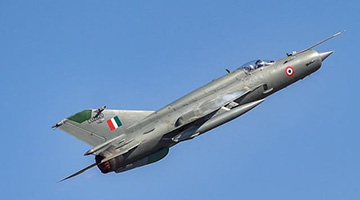 印度空军一架米格-21战斗机坠毁致多人死伤