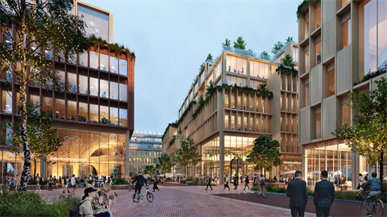 2025年瑞典將啟動全球規模最大的原木建築項目